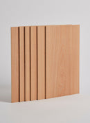 Melbourne plywood supplier Plyco's 3mm Queensland Coachwood Legnoply Pack for laser cutting and engraving on a white background