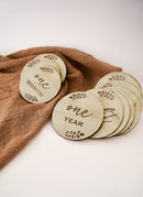 Another laser cutting/engraving project on a white background using a 3mm Radiata Laserply Craft Pack from Melbourne plywood supplier Plyco