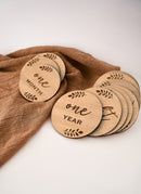 Another laser cutting/engraving project on a white background using 3mm American Cherry Laserply from Melbourne plywood supplier Plyco