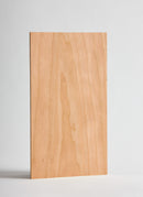 Plyco's 600 x 300 x 3mm American Cherry Laserply plywood panel on a white background