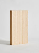 Plyco's 18mm Tasmanian Oak (Eucalypt) Veneered MDF on a white background